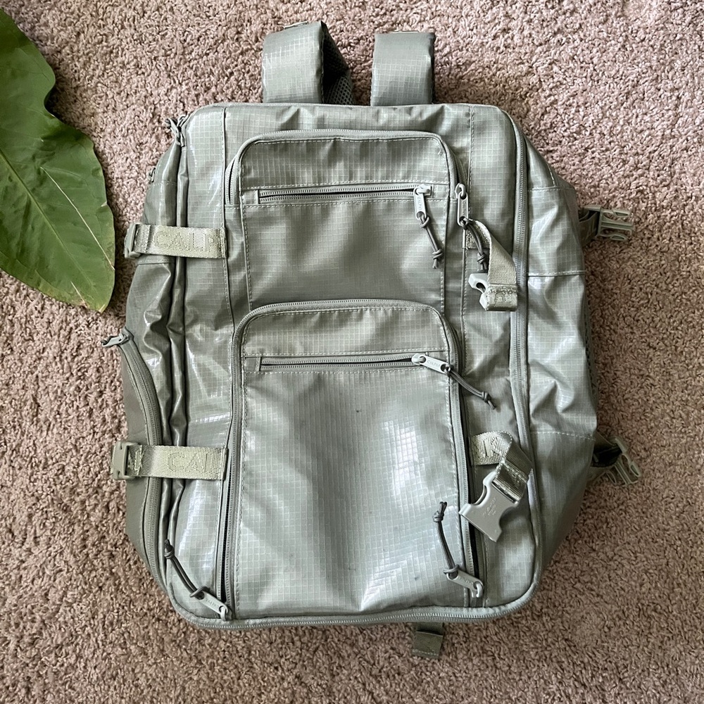 Calpak Green Men's Backpack - Picture 7 of 10